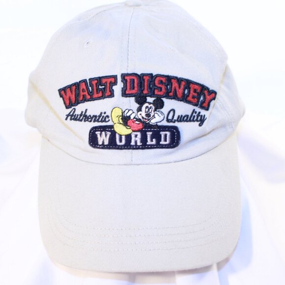 Disney Other - Walt Disney World Authentic Quality Mickey - Since 1971 Adult Tan Baseball Cap